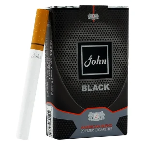 บุหรี่นอก จอห์น ดำ (ซองอ่อน) BLACK