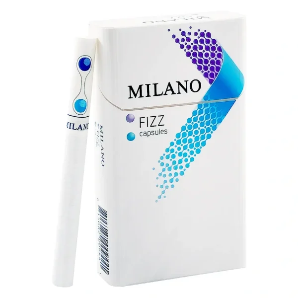 บุหรี่นอก มิลาโน่ ฟิต Milano Fizz (2 เม็ดบีบ) (2 เม็ดบีบ)