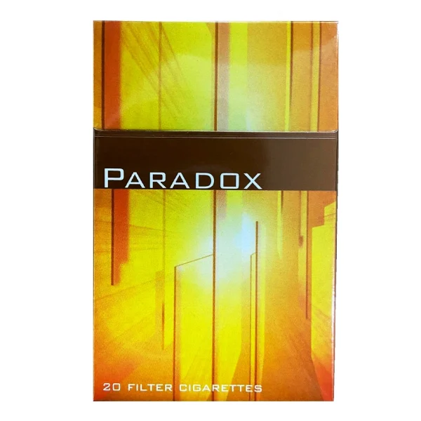 บุหรี่นอก PARADOX เหลือง Original original