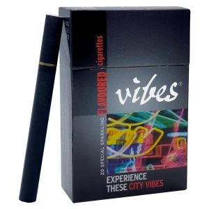 บุหรี่นอก VIBES CITY ช็อคโกแลต (วานิลา)