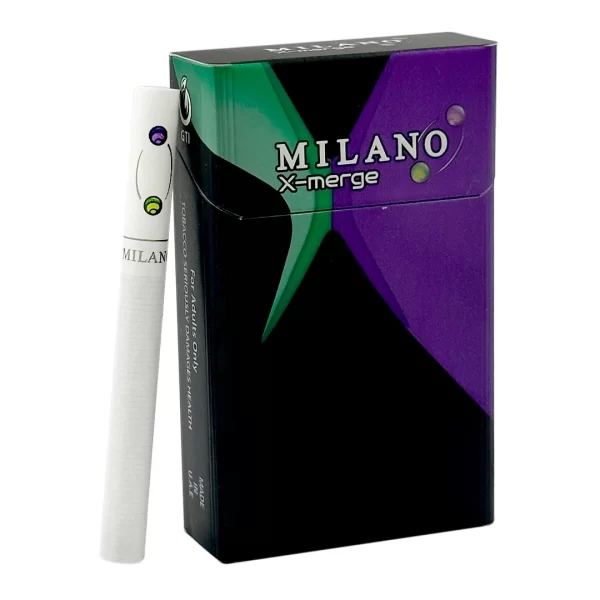 บุหรี่นอก มิลาโน่ ม่วง MILANO X-MERGE (2 เม็ดบีบ) (2 เม็ดบีบ)