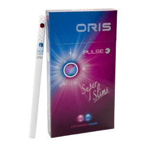 บุหรี่นอก ORIS สตอเบอรี่ (2 เม็ดบีบ) (2 เม็ดบีบ)