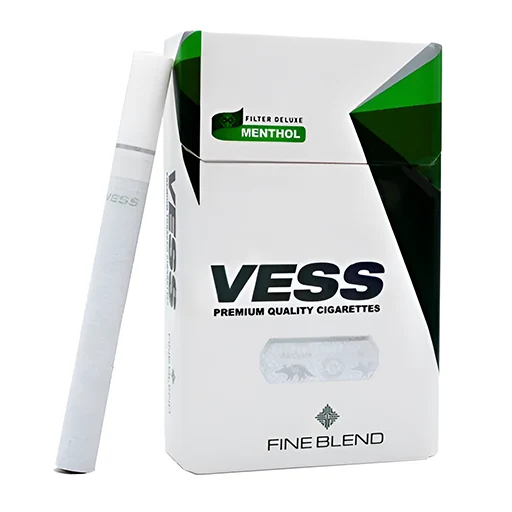 บุหรี่นอก VESS เขียว (ซองแข็ง) Menthol