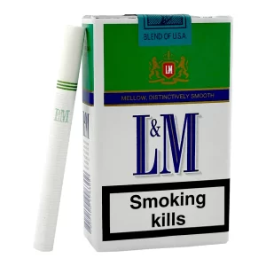 บุหรี่นอก L&M เขียวนอก L&M MENTHOL