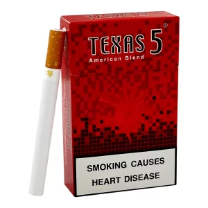 บุหรี่นอก TEXAS5 แดง CLASSIC
