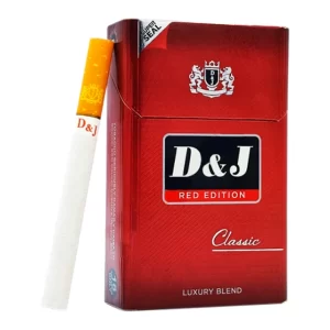 บุหรี่นอก ดีเจ แดง D&J D&J