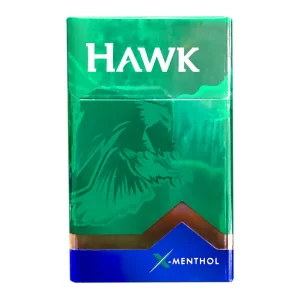 บุหรี่นอก Hawk เขียว Menthol [6siujovd