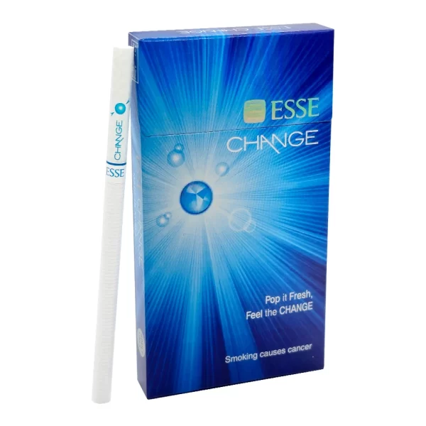 บุหรี่นอก ESSE Change (1 เม็ดบีบ) เอสเซ่ ฟ้า Esse Change