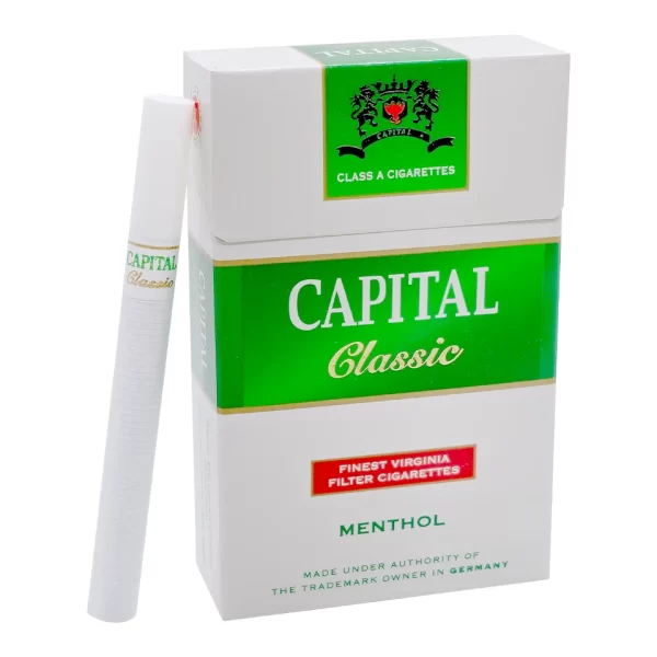 บุหรี่นอก แคปปิตอล เขียว Capital