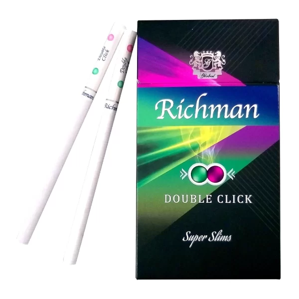 บุหรี่นอก Richman Super slims (2 เม็ดบีบ) (2 เม็ดบีบ)