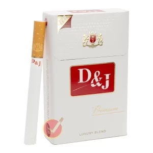 บุหรี่นอก D&J ขาวแดง D&J