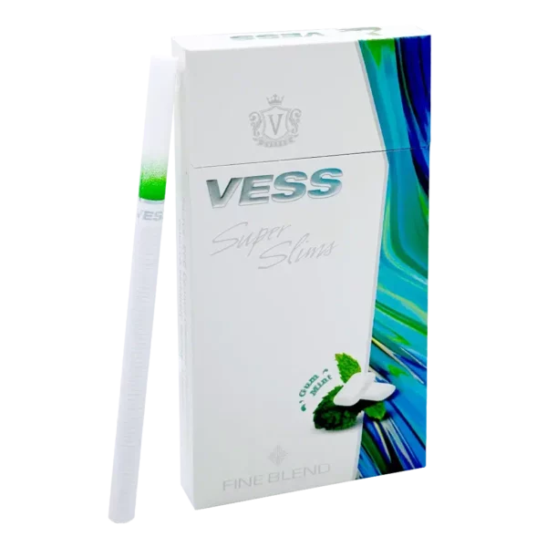 บุหรี่นอก Vess Gum Mint หมากฝรั่ง (มวนสลิม) MINT